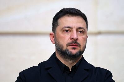 Volodímir Zelenski, presidente de Ucrania.