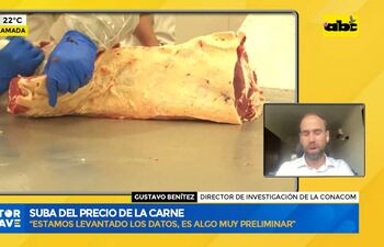Suba del precio de la carne