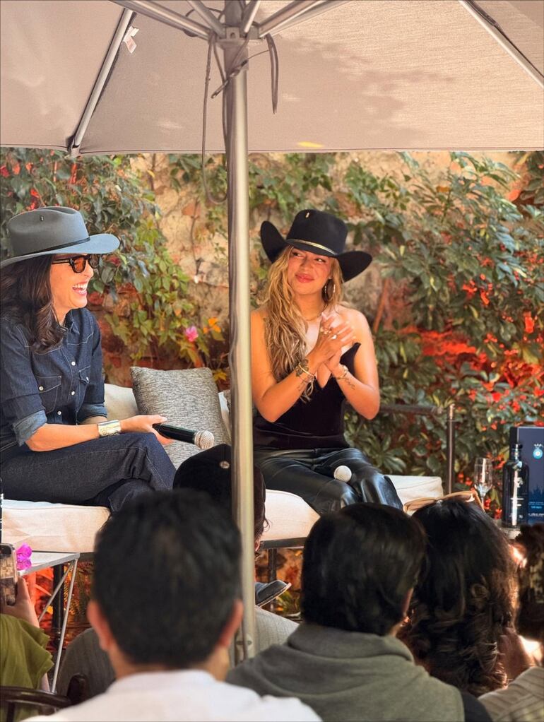 Karol G durante el evento de lanzamiento de su propia marca de tequila. (Instagram/Karol G)