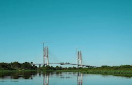 Puente de la bioceanica en el Chaco.