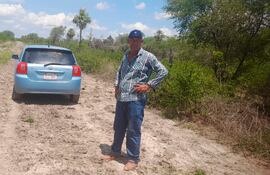 En este lugar, supuestamente, los asaltantes abandonaron a Leonor Medina y su vehículo, para despojarle de G. 47 millones. Al final se comprobó que se trató de una simulación; la víctima sufriría de problemas mentales.