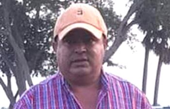 Hilario Adorno Mazacotte, intendente de Puerto Casado, Chaco.