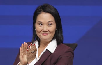 La presidenta de Perú, Keiko Fujimori.