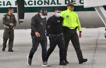 Francisco Luis Correa Galeano, colombiano, nacido el 10 de mayo de 1979. Justamente cumplió 43 años el día del homicidio Marcelo Pecci y sería el articulador del atentado. Ates ya estuvo preso dos veces. Registrado como miembro del grupo criminal Los Paisas de Medellín.