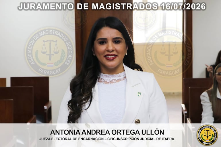 Antonia Andrea Ortega Ullón. Foto de la Asociación de Magistrados Judiciales.