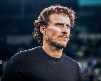 Diego Forlán (47 años), nuevo director técnico de la selección Sub 20 de Uruguay.