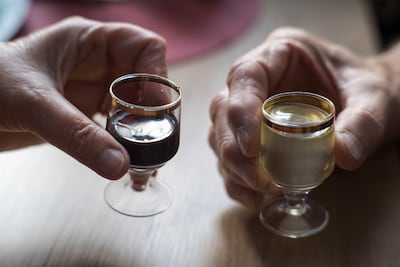 Destilados y digestivos, imagen ilustrativa.