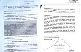 Apelan disposición de Juzgado Electoral que rechazó pedido de impugnación de la candidatura a la intendencia de Ybycuí