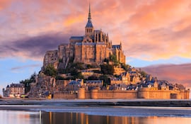 Mont Saint-Michel, Francia.