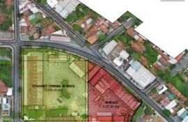 Construcción de estación para los buses eléctricos será en el predio del MOPC en San Lorenzo.