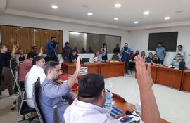 El proyecto de declaración de emergencia enviado por el Intendente Municipal fue aprobado de forma expeditiva y sin mayor debate en la sesión ordinaria de la Junta Municipal.
