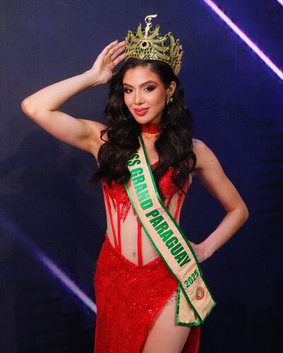 Cecilia Romero, Miss Grand Paraguay 2025.
