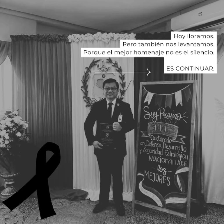 Así despiden al ingeniero Félix Kanazawa en redes sociales.