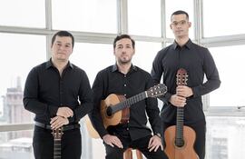 Favio Rodríguez, Rodrigo Benítez Vargas y José Carlos Cabrera.