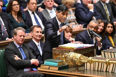 El primer ministro del Reino Unido, Rishi Sunak.