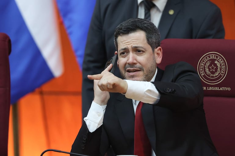 El presidente de la Cámara de Diputados, Raúl Latorre. EFE