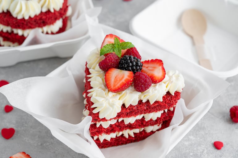 Torta Red velvet.
