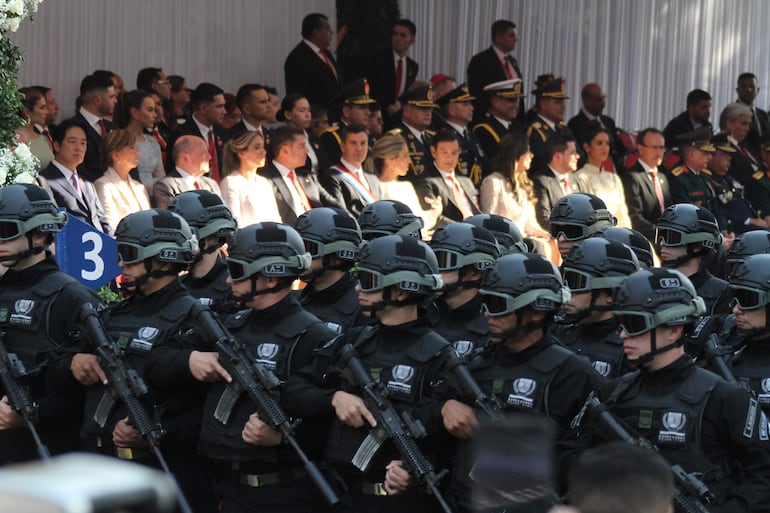 Finalmente, se realizará el tradicional desfile militar y policial por Independencia de Paraguay