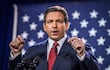 El actual gobernador de Florida, Ron DeSantis. Se lo ubica como principal candidato republicano a competir con Donald Trump en las primarias. (AFP)