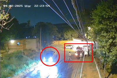 Una célula del Clan Rotela corrió con fusil a comitiva de la DNIT en Lambaré
De Iván Leguizamón <ileguizamon@abc.com.py>
Destinatario Fotografía ABC Color <foto@abc.com.py>
Responder a ileguizamon@abc.com.py
Fecha 26-03-2025 14:55 26-03-2025