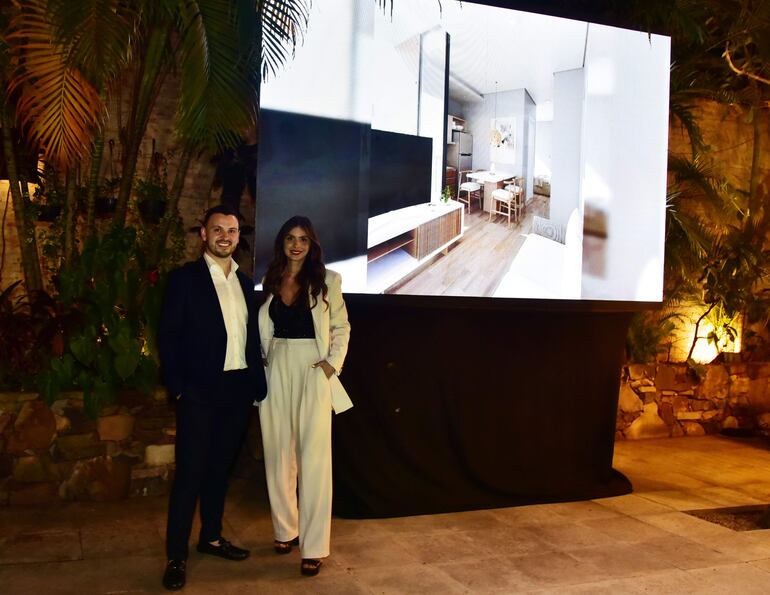 Sebastián Blanco y Leticia Pane.