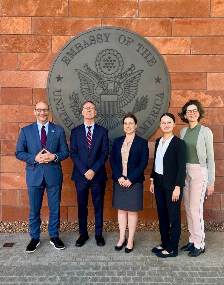 Delegación de Estados Unidos  llegaron a Paraguay para participar de encuentros bajo un acuerdo de promover el comercio e inversiones.