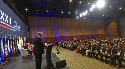 Hoy se inauguró el XXIII Congreso CILA y Expo Vial 2025.