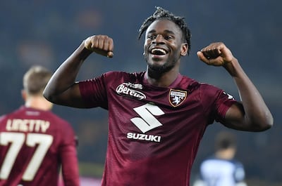 Duván Zapata marcó el segundo del Torino