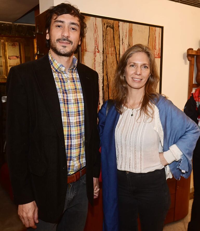 Richard De Itati y María Paula Zacharias.