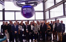 Algunos de los participantes del VII Congreso de EditoRed, que tuvo lugar el año pasado en Madrid y Bruselas