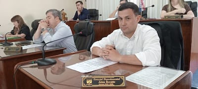 El concejal Jaime Recalde Palmerola (ANR) fue electo presidente de la Junta Departamental.