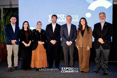 Matías Colmán, Silvia Giménez, Dominga Ávalos, Gustavo Cabriza, Miguel Tolces, Fátima Giménez y Enrique Duarte.