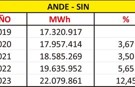 ANDE: MEMORIA ANUAL 2023