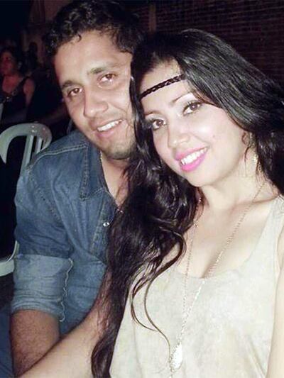 Marcos Ignacio Rojas Mora, alias Marcos Capital, y su mujer Liza Liuzzi Acosta, en una foto de archivo de las redes sociales. El hombre murió en San Bernardino.