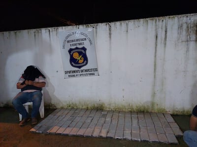 La droga incautada está valuada casi 700.000 dólares en la zona este, pero cruzando la frontera el valor se triplica.