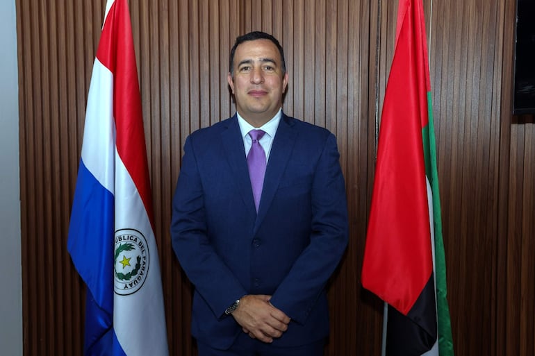 Tadeo Molinas, presidente de la Cámara Paraguay–Emiratos Árabes Unidos de Comercio, Industria y Turismo (Capecit).