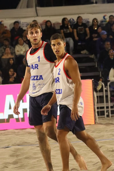 Los paraguayos Gonzalo Melgarejo y Giuliano Massare venían invictos en el certamen pero quedaron eliminados en cuartos de final.