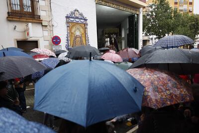 Foto de referencia de lluvia.