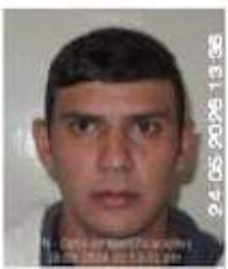 César Ramón López Jiménez, sospechoso de casos de sicariato en Pedro Juan Caballero.