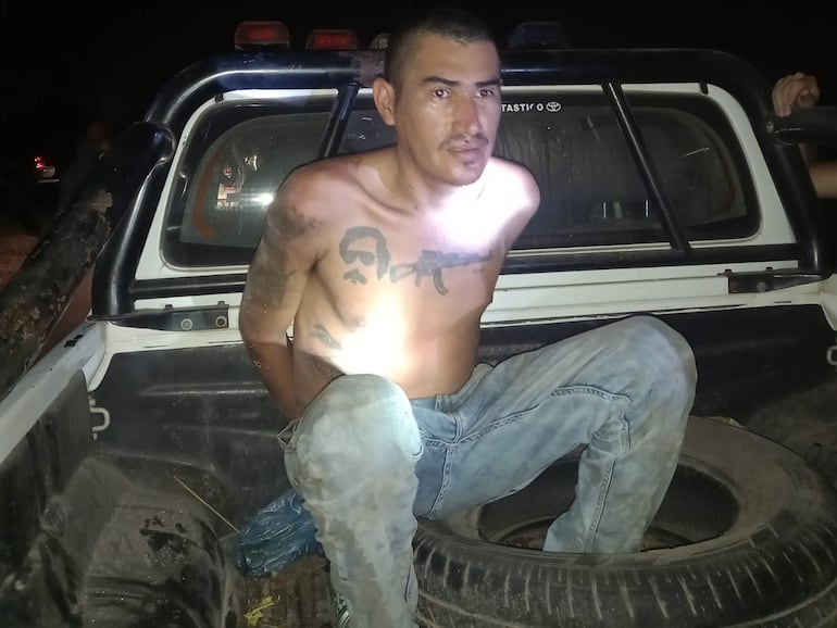 Maximiliano González, alias Guachiturro, supuesto implicado en el asesinado del chofer de Bolt, Derlis Aranda.