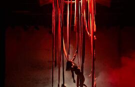 “Re-cordis” fue la apuesta de la compañia Eq’e, que atrajo a mucho público en las funciones ofrecidas.