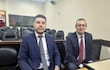 A la derecha, el exsenador Erico Galeano (ANR-HC).