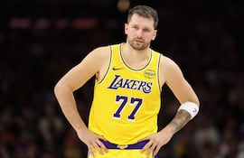 Luka Doncic (27 años), estelar jugador de Los Ángeles Lakers.