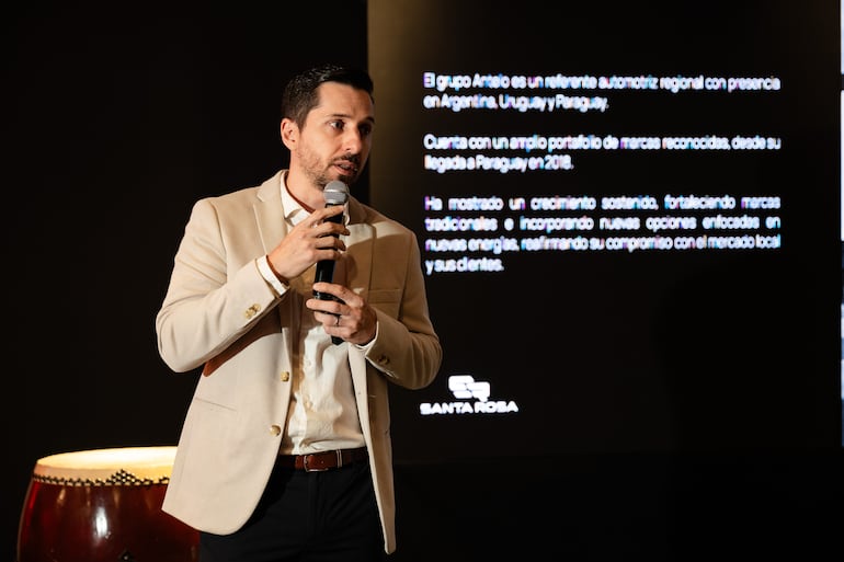 Agustín Varela, gerente general de Santa Rosa Paraguay.