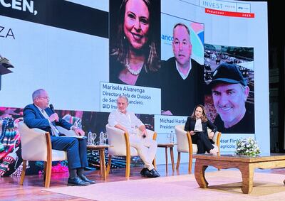 Bancop fue el único banco que participó del evento.