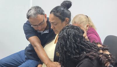 Narciso Portillo, Paola Franco y Thelma Portillo Franco.