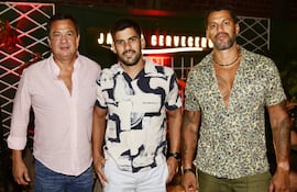 Juanpi Vargas, Andrés López y Chan López.