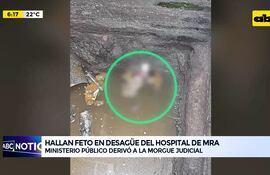 Video: Hallan feto en desagüe del hospital de MRA