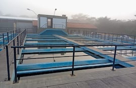 Planta de tratamiento de Essap en Viñas Cue.