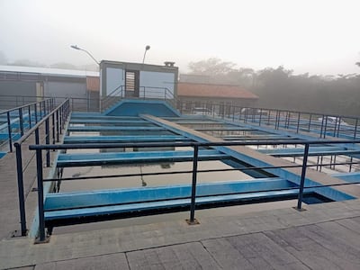 Planta de tratamiento de Essap en Viñas Cue.